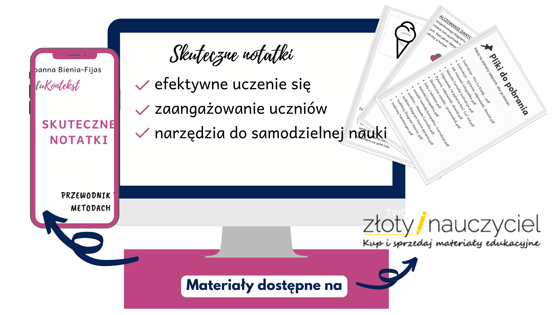 „Skuteczne notatki” - pakiet materiałów